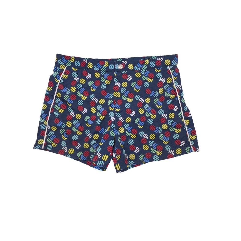 T. Christopher Mens 5'' Swim Trunks Shorts Men’s Sz 30 Blue/Multicolor